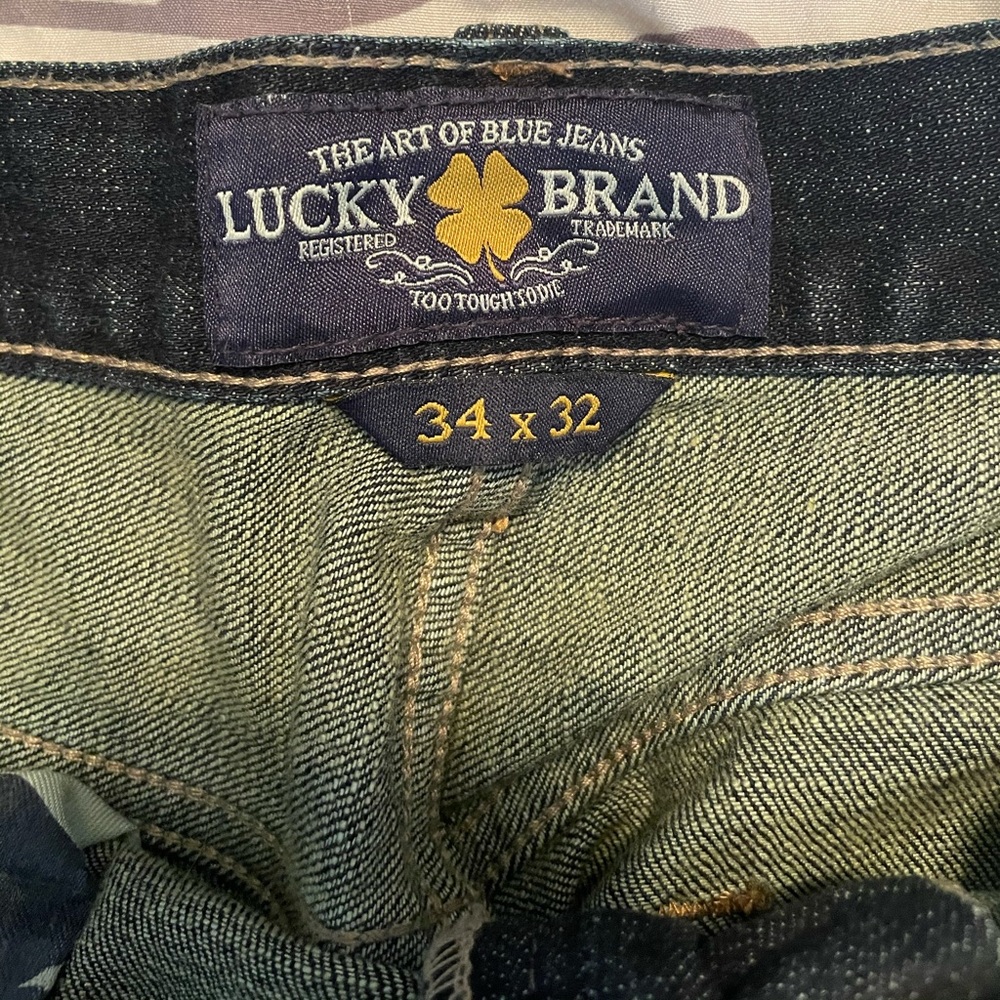 Lucky brand men’s jeans 34x32